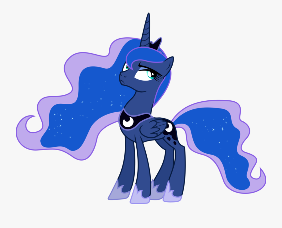 Princess Luna Vector, Transparent Clipart
