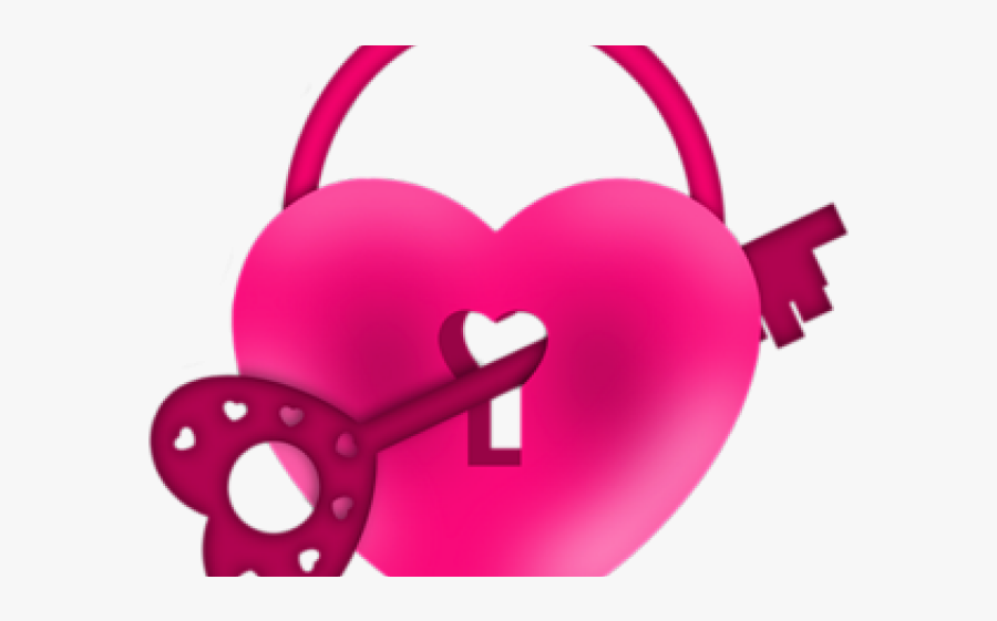 Lock And Key Heart Love, Transparent Clipart