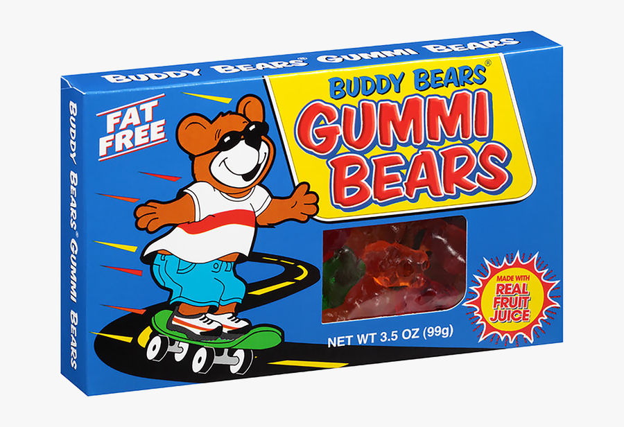 Gummy Bear Clipart Neon - Cartoon, Transparent Clipart