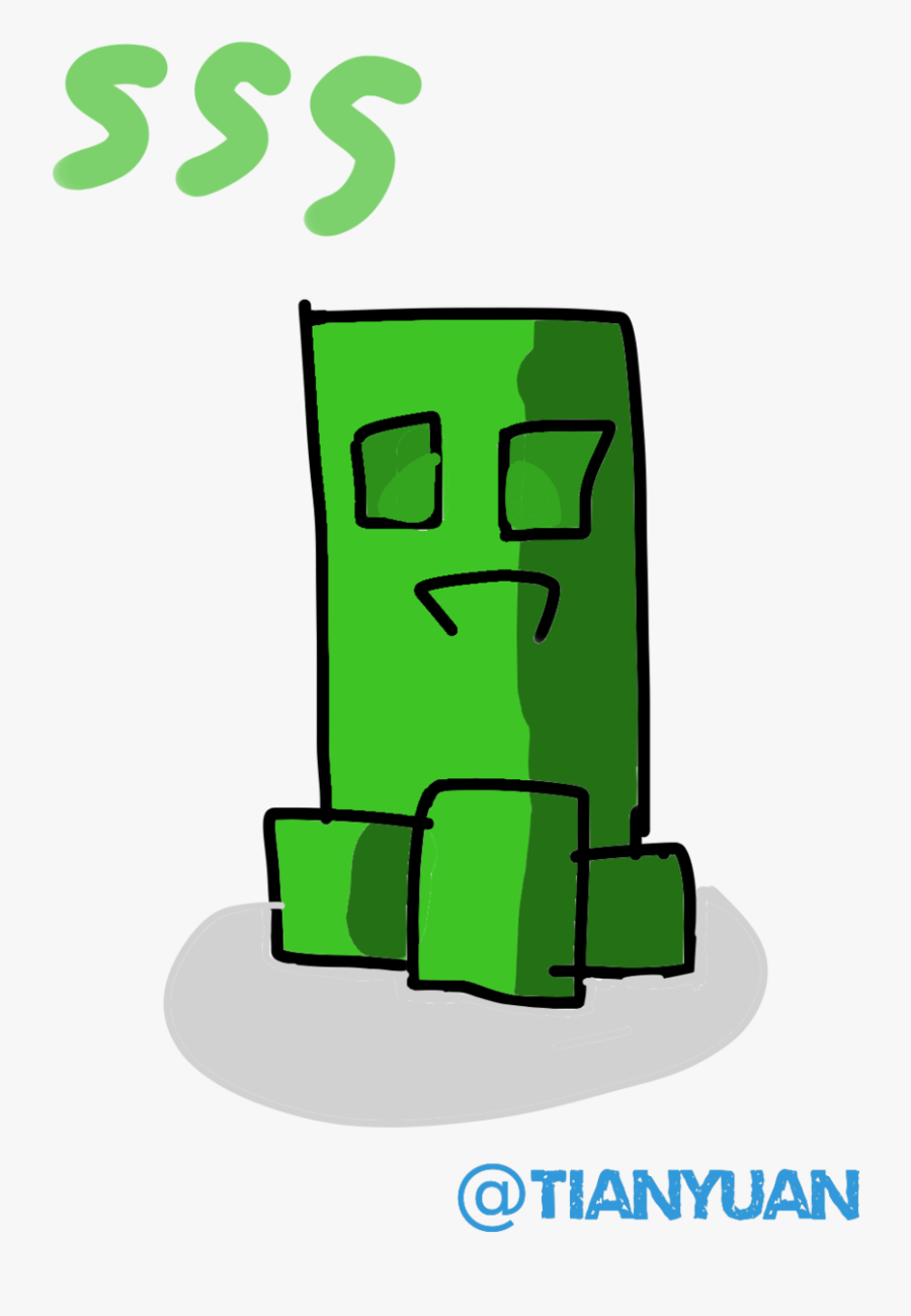 苦力怕creeper Sss Clipart , Png Download, Transparent Clipart