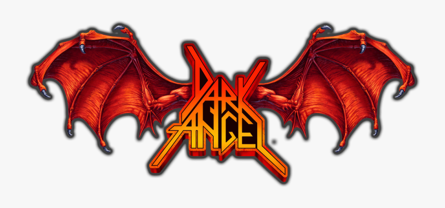 Fractal Clipart Creeper - Dark Angel Band Logo, Transparent Clipart