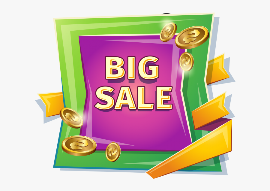 Big Sale Banner Png - Sales, Transparent Clipart
