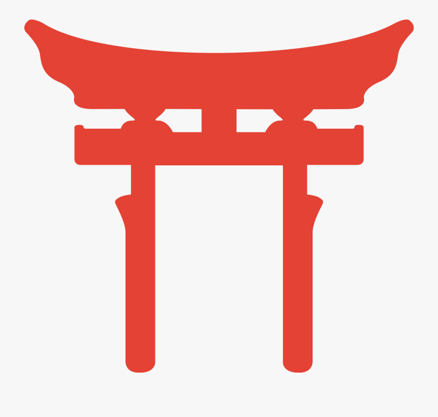 Shrine Clipart Japanese Gate - Religious Symbols, Transparent Clipart