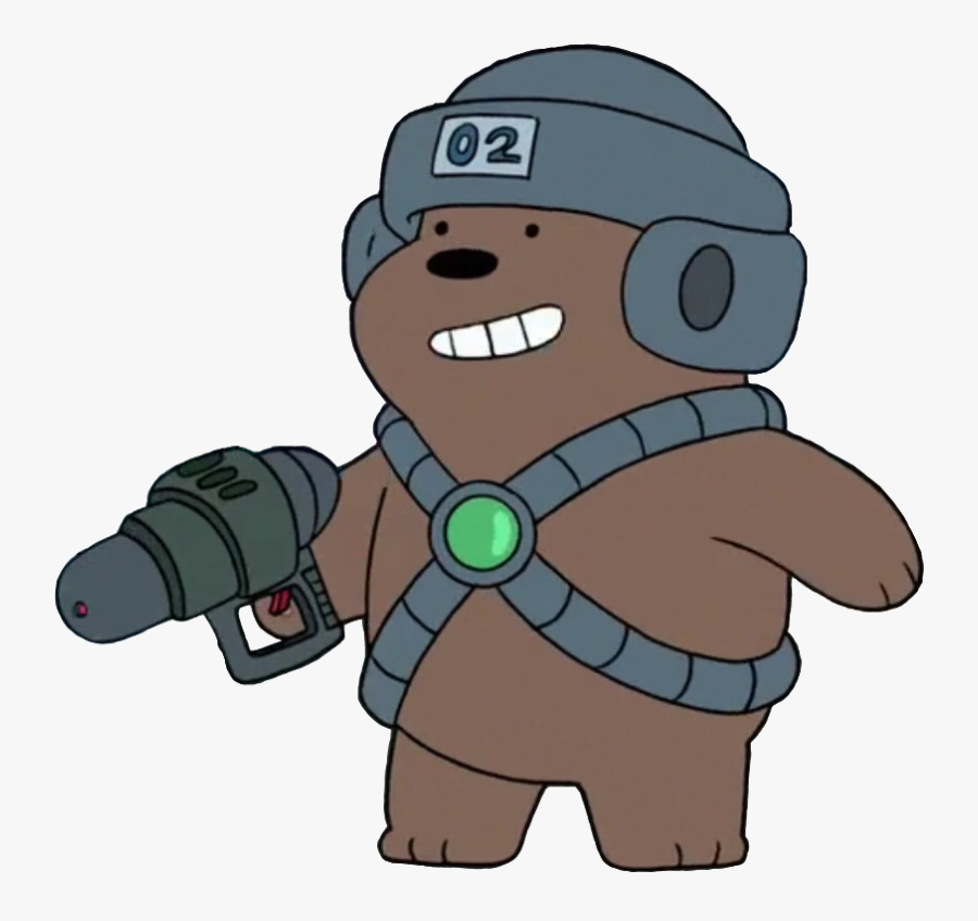 #webarebears #bearsticker #babybear #grizzly #lazeroyale - Cartoon, Transparent Clipart