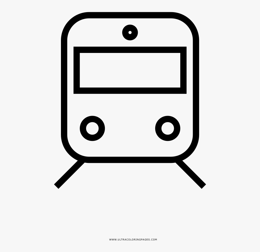 Clip Art Metr Para Colorir Ultra - Cartoon, Transparent Clipart