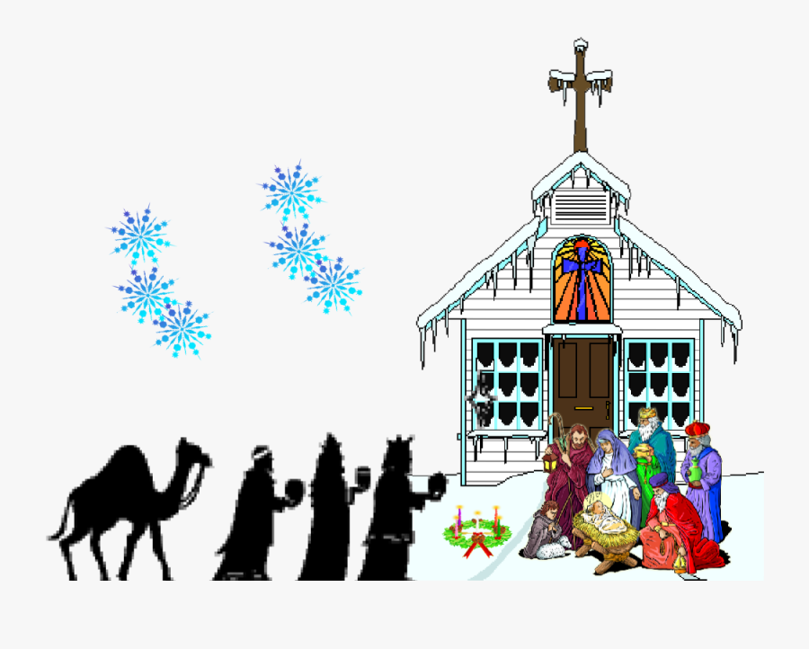 Three Wise Kings - Siluetas De Pesebres Para Recortar, Transparent Clipart