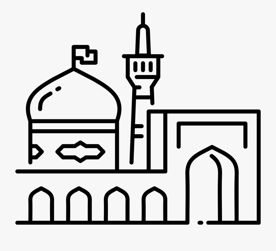 Imam Reza Icon, Transparent Clipart