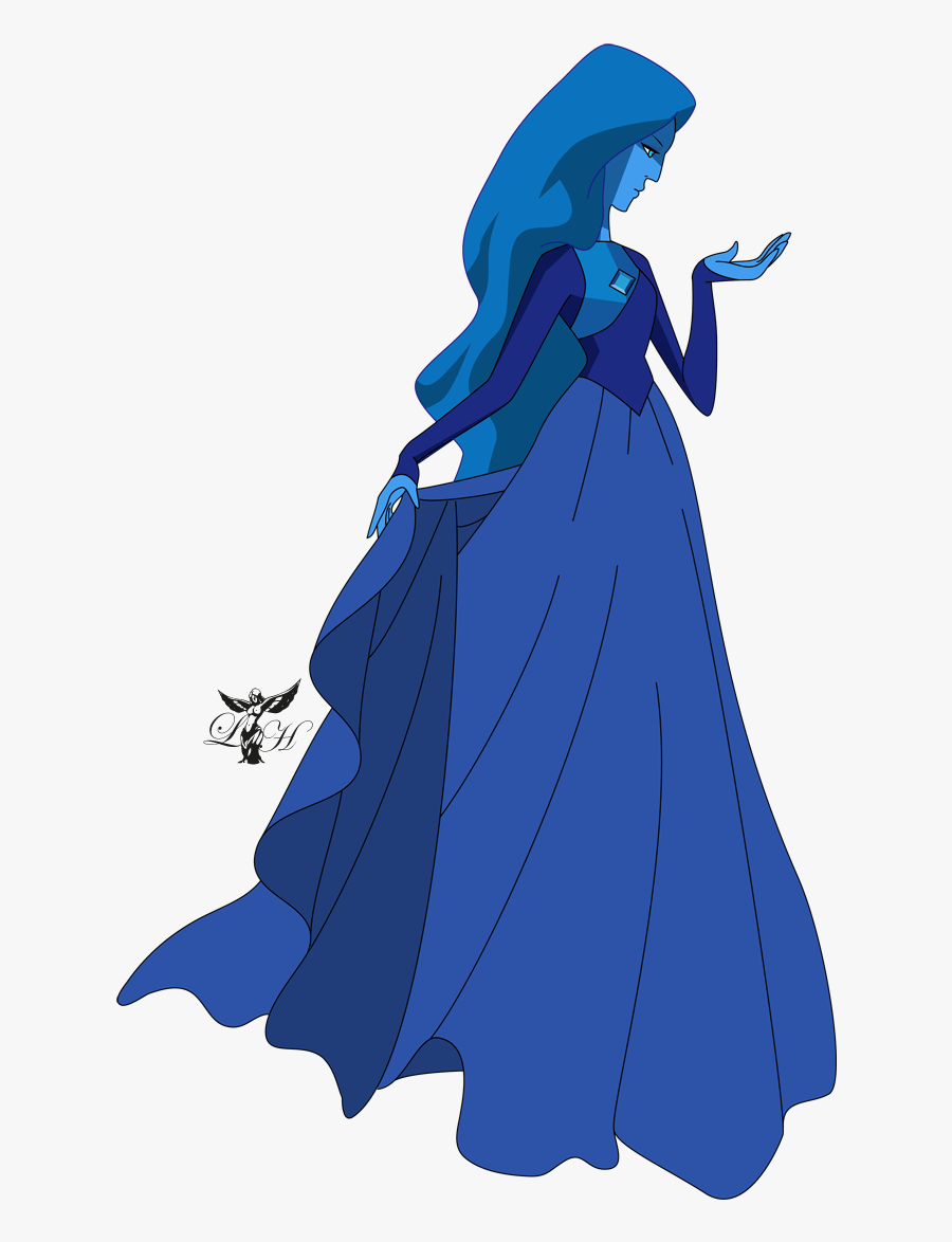 Blue Diamond Dress Steven Universe Clipart , Png Download - Blue Diamond Dress Steven Universe, Transparent Clipart