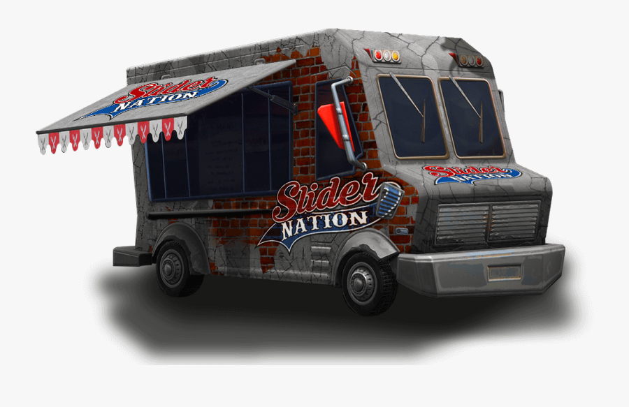 Food Truck, Transparent Clipart