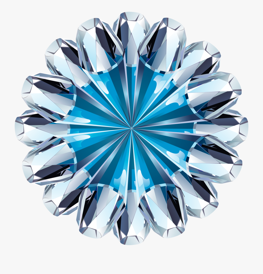 Blue Ring Diamond Jewelry Transparent Free Transparent - Diamond Png, Transparent Clipart