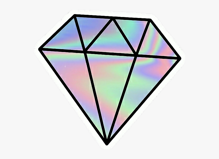 Transparent Blue Diamond Png - Blue Diamond Outline, Transparent Clipart