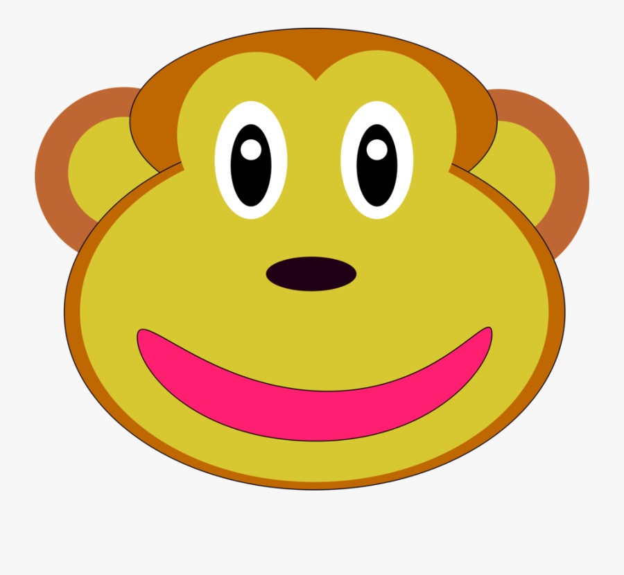 Eye,black,facial Expression - Monkey, Transparent Clipart