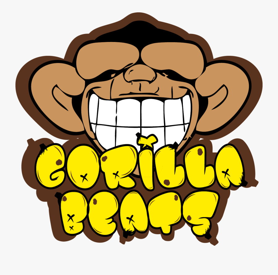 Vector Gorilla Happy - Clip Art, Transparent Clipart
