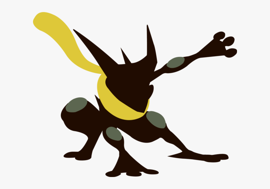 Voice Clipart Deep Voice - Greninja Shiny, Transparent Clipart