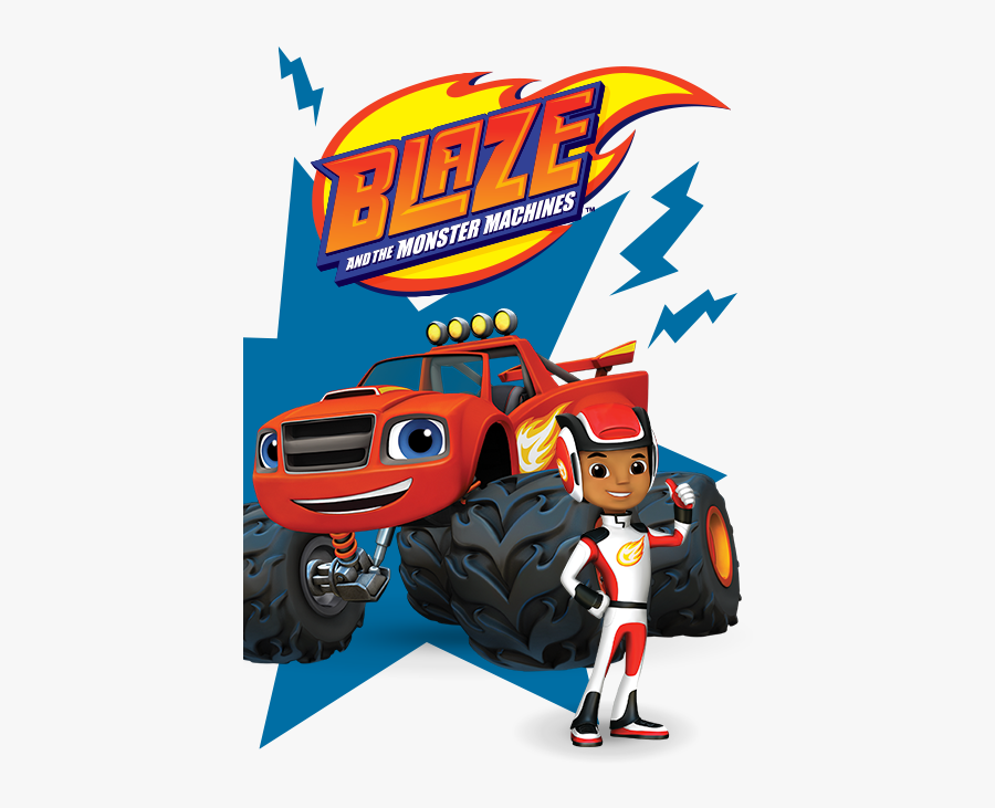 Blaze And The Monster Machines Background, Transparent Clipart