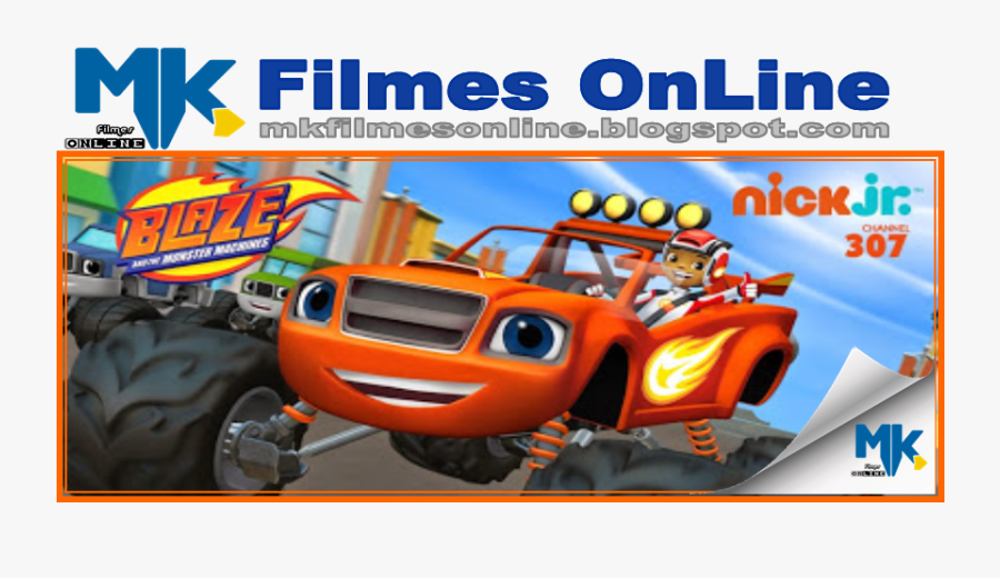 Blaze And Monster Machines Dublado Mk Filmes Online - Blaze And The Monster Machines, Transparent Clipart