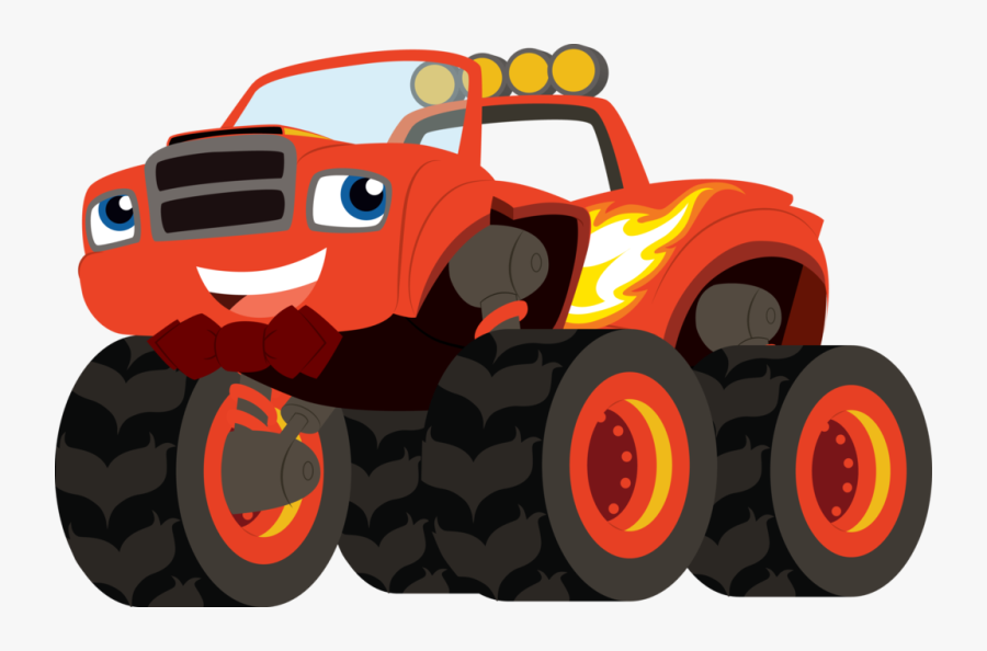 Blaze And The Monster Machines Clipart - Blaze Monster Truck Clipart , Free...