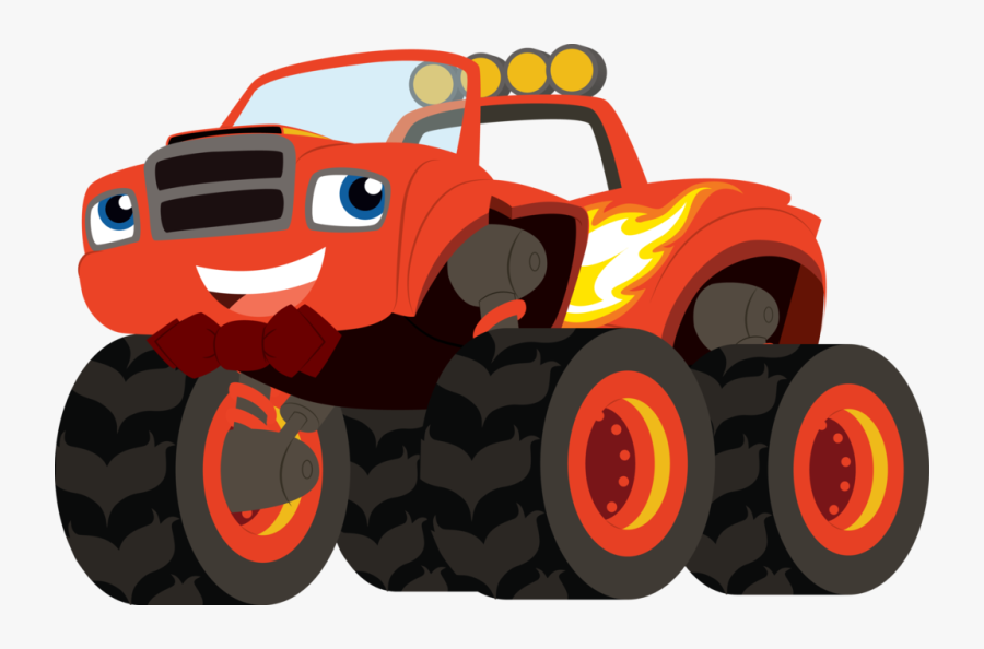 Blaze And The Monster Machines Clipart - Blaze Monster Truck Clipart, Transparent Clipart