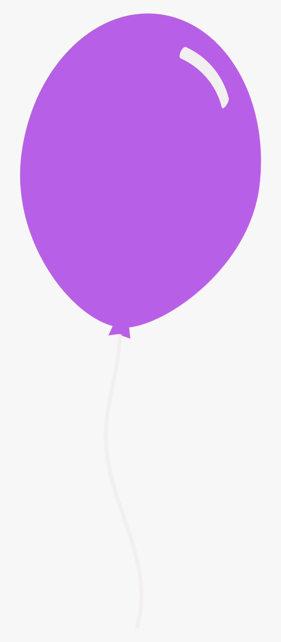 Balloon - Purple Balloon Png, Transparent Clipart