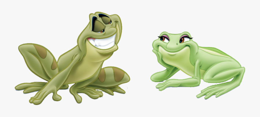 Princess And The Frog Png Transparent Princess And - Princess And The Frog Tiana Frog, Transparent Clipart