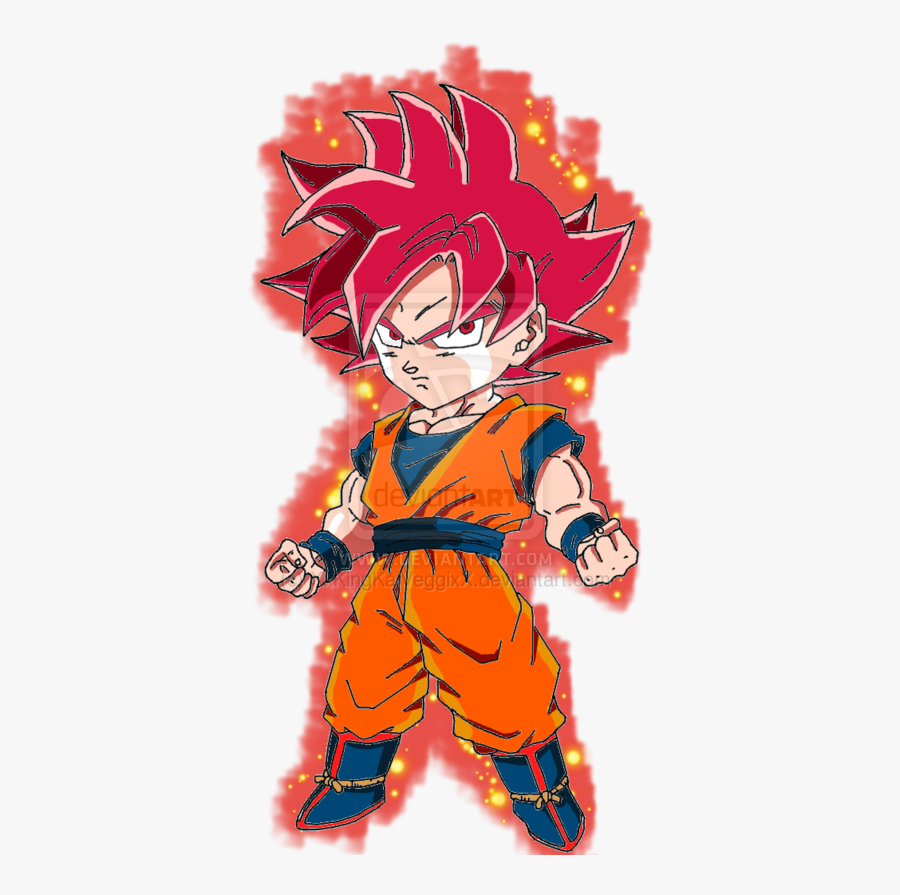 Super Saiyan God Goku Minecraft Skin Clipart, Transparent Clipart