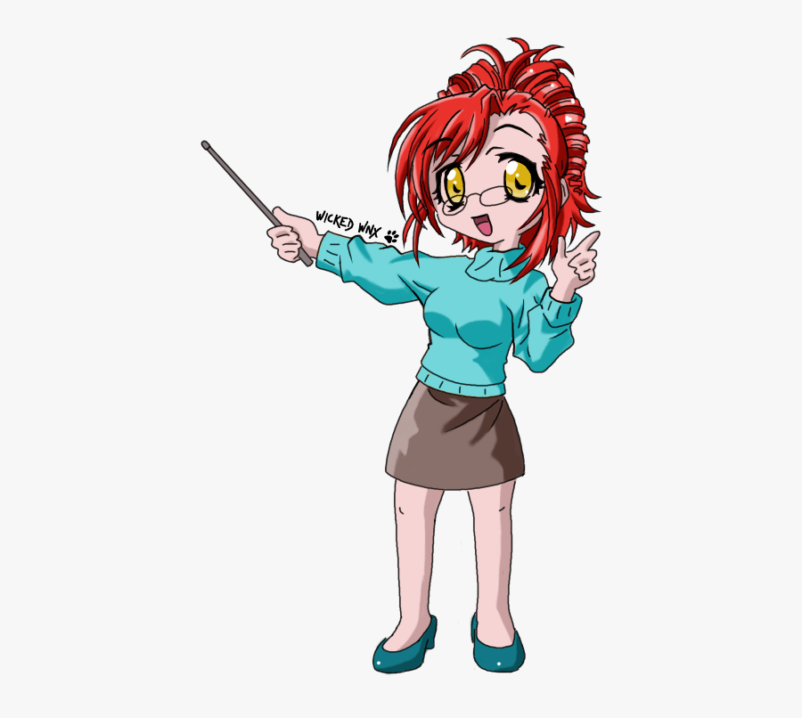 Chibi Teacher By Swinx10 - Transparent Teacher Chibi, Transparent Clipart