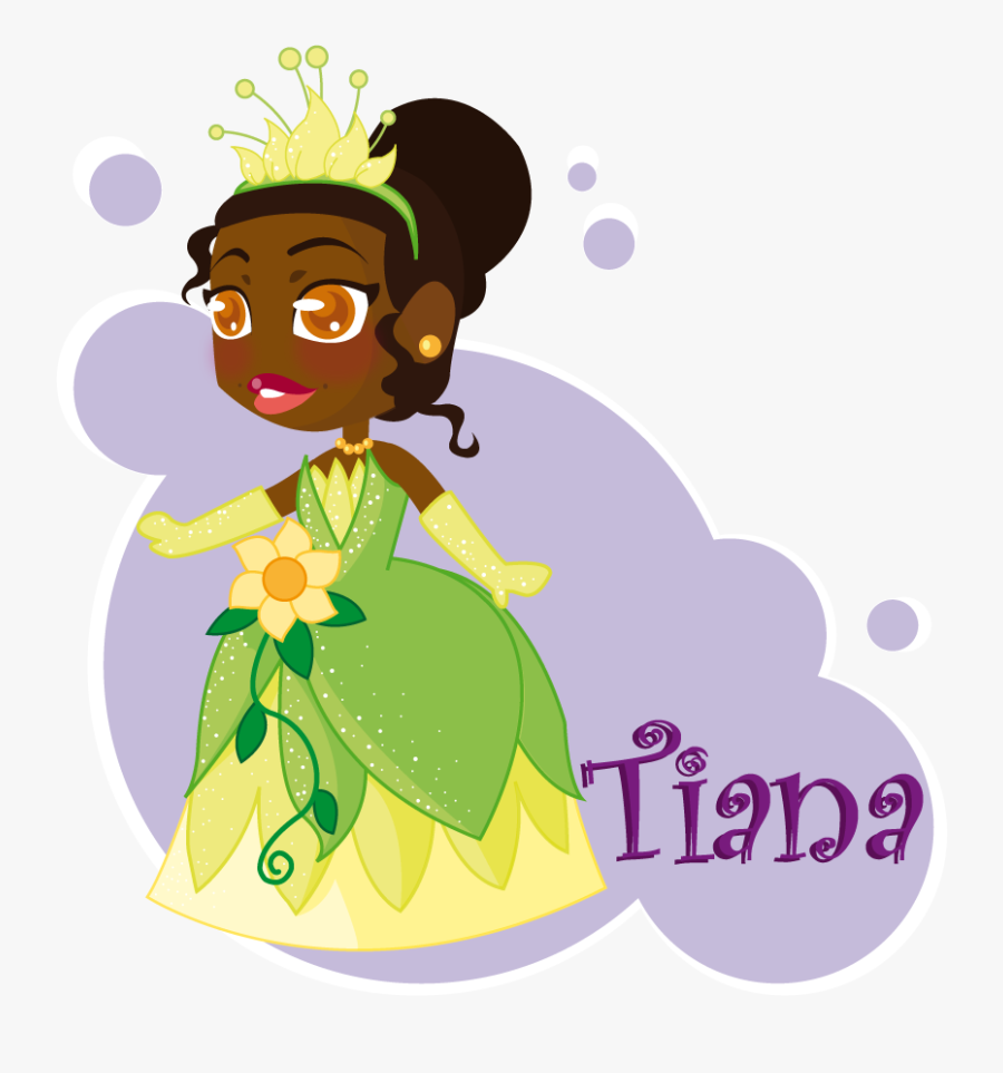 Princess Tiana By Jenysa971 - Tiana, Transparent Clipart