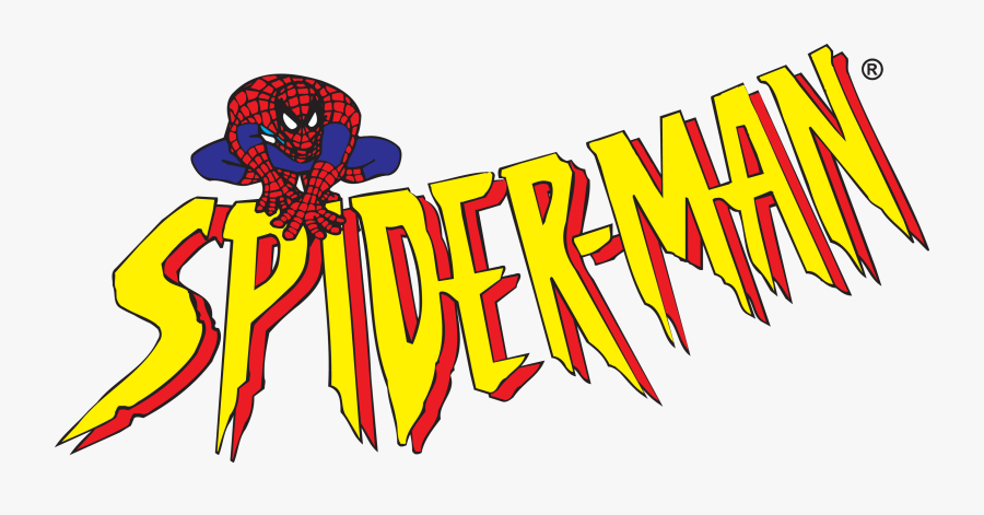 Spider Man Logo Classic Png - Spider Man 1994 Logo, Transparent Clipart