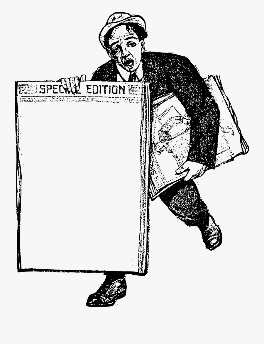 Drawing At Getdrawings Com - Newspaper Photo Frame Png, Transparent Clipart