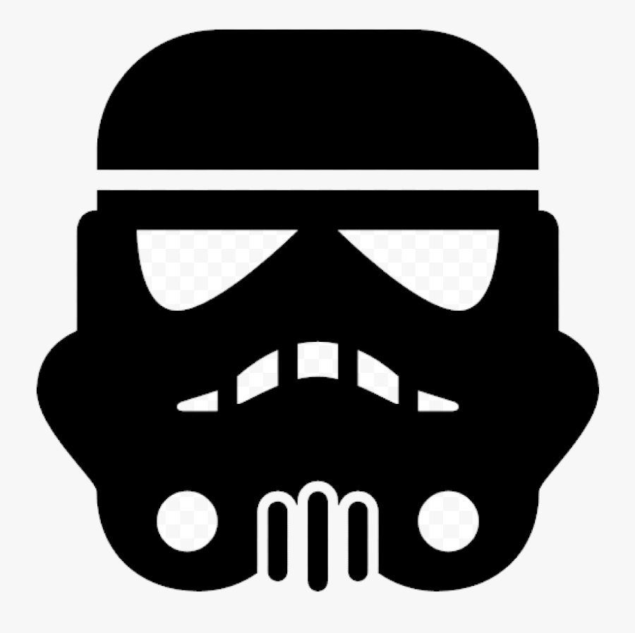 Stormtrooper Helmet Clipart Photo Transparent Png - Star Wars Stormtrooper Icon, Transparent Clipart