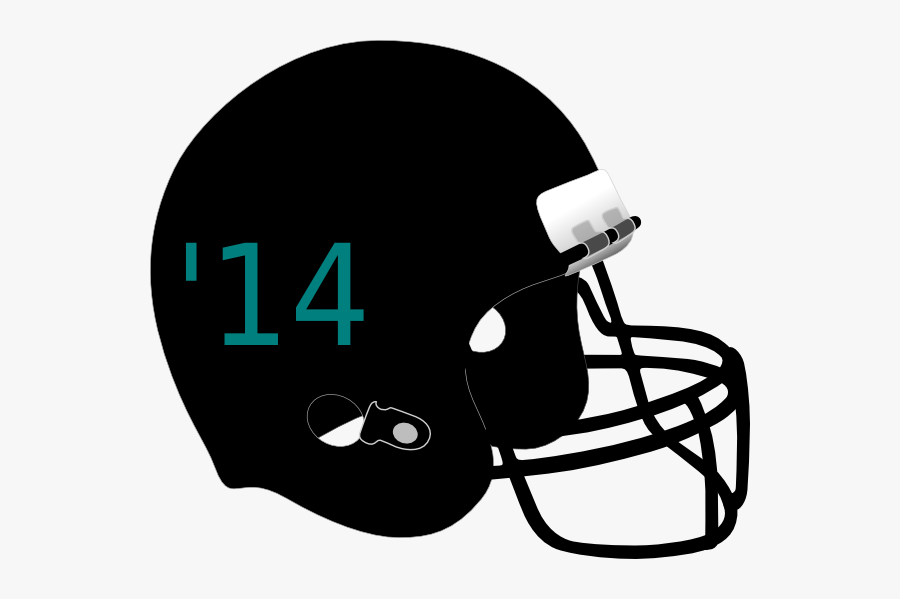 Football Helmet Svg Clip Arts - Black Football Helmet Png, Transparent Clipart