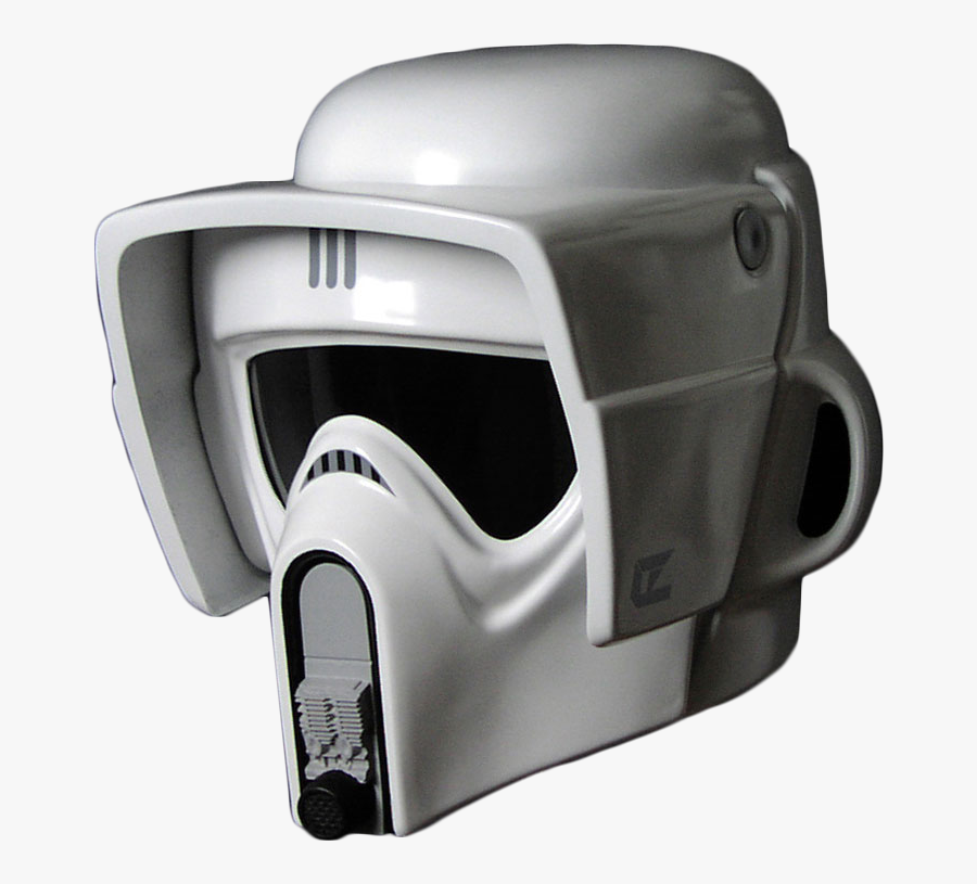 Motorcycle Helmets Stormtrooper Imperial Scout Trooper - Scout Helmet Star Wars, Transparent Clipart