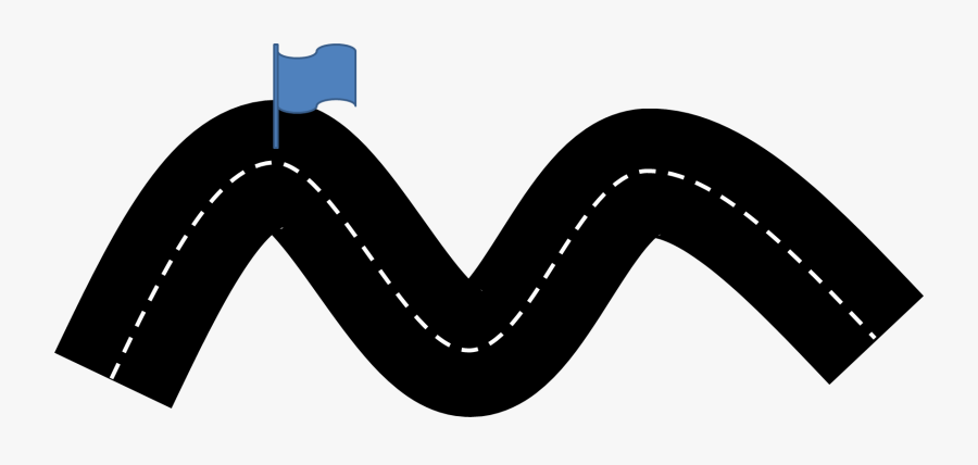 Bend Road - Clipart Road Png, Transparent Clipart