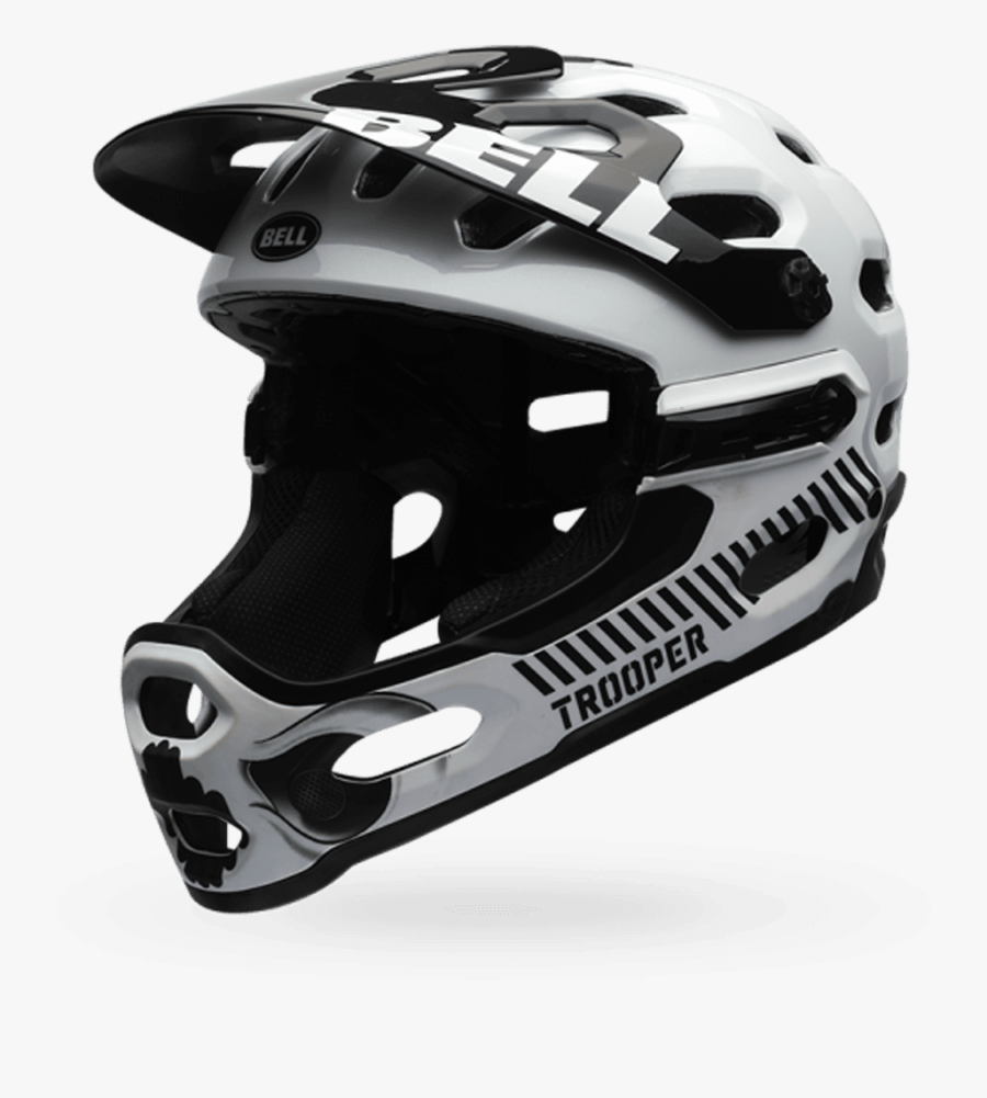 Transparent Storm Trooper Helmet Png - Bell Super 2r Stormtrooper, Transparent Clipart