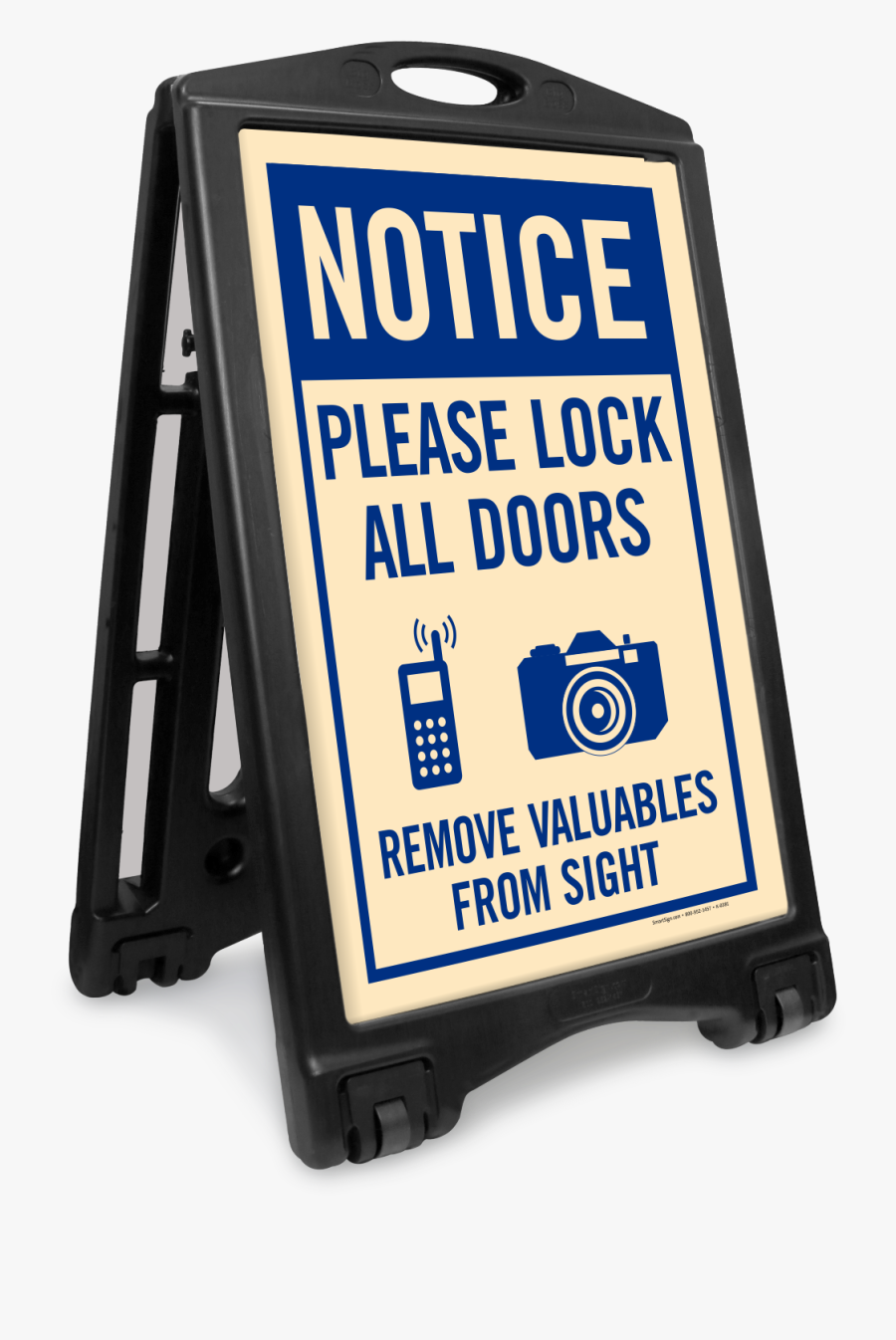 Zoom Price Buy Sc 1 St Myparkingsign & Lock Your Car - Sign, Transparent Clipart