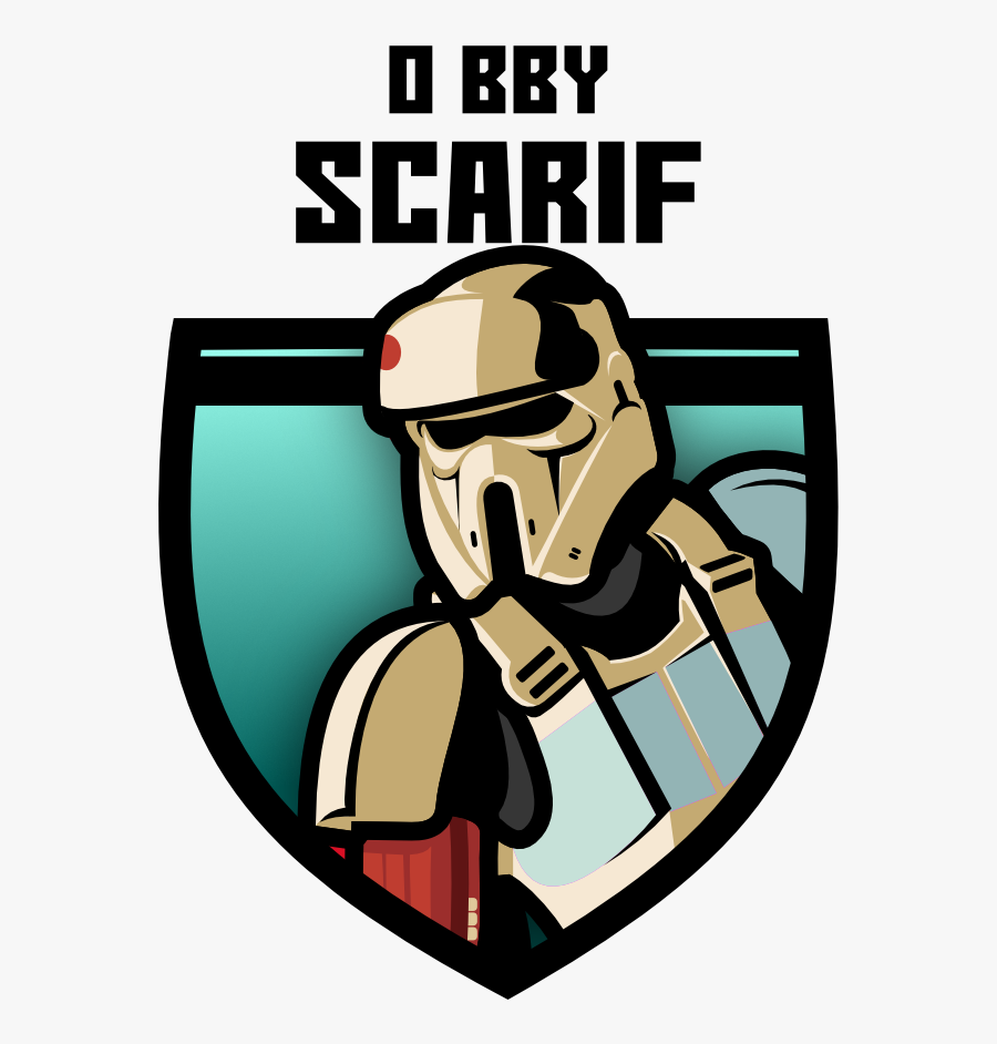 Scarif Trooper Vector, Transparent Clipart