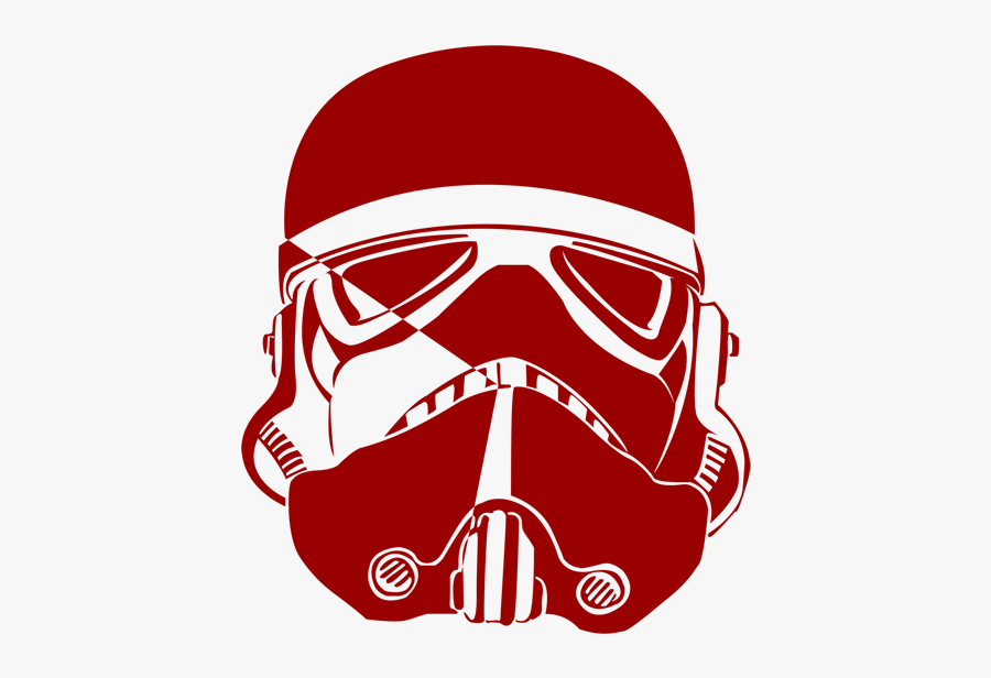 Image Of Red Stormtrooper - Red Stormtrooper Logo, Transparent Clipart