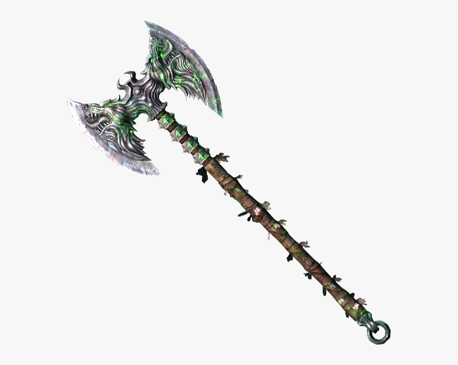 #skyrim #weapons #ax #axe - Elder Scroll Weapons, Transparent Clipart