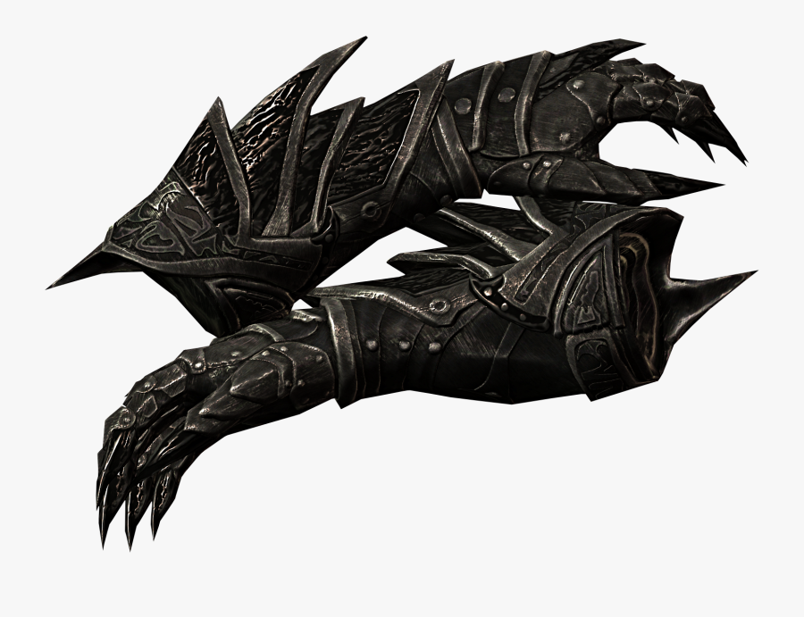 Skyrim Daedric Gauntlets, Transparent Clipart