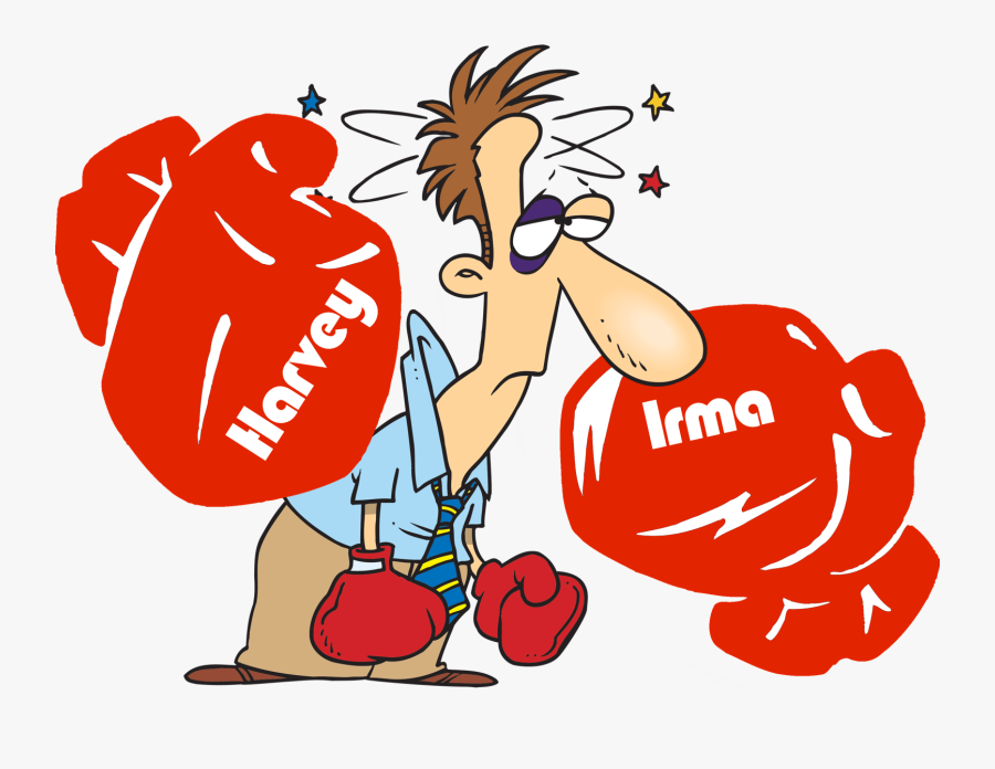 Flood Clipart Harvey - Cartoon Seeing Stars, Transparent Clipart