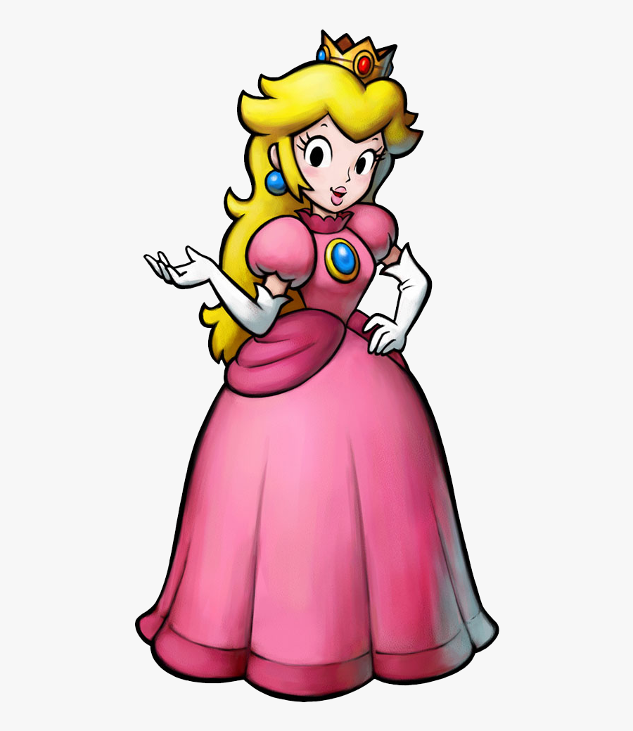 Mario And Luigi, Mario Bros, Princess Peach, Bowser, - Princess Peach, Transparent Clipart