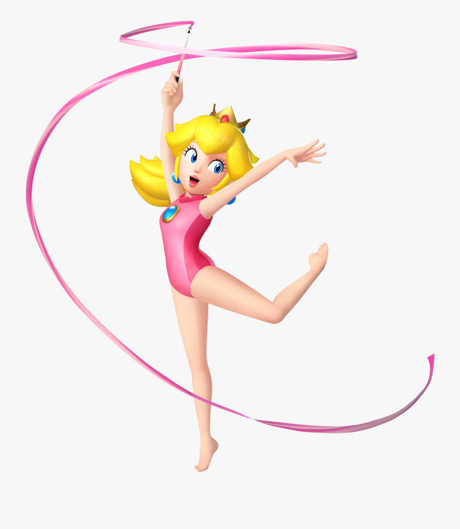 Mario Sport Mix Peach, Transparent Clipart