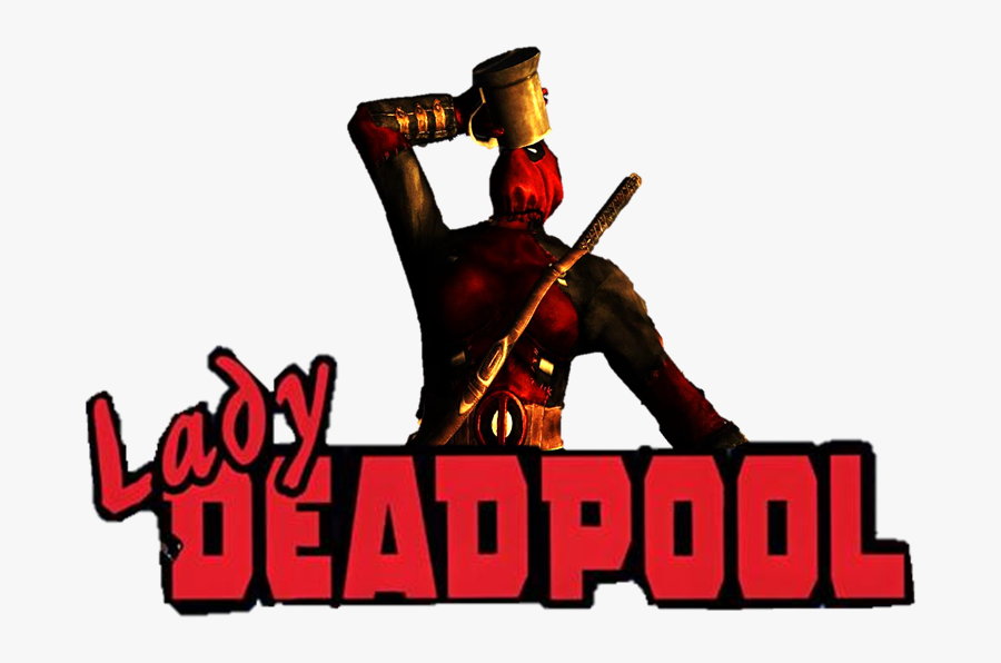 Marvel Heroes At Skyrim - Lady Deadpool Logo Png, Transparent Clipart