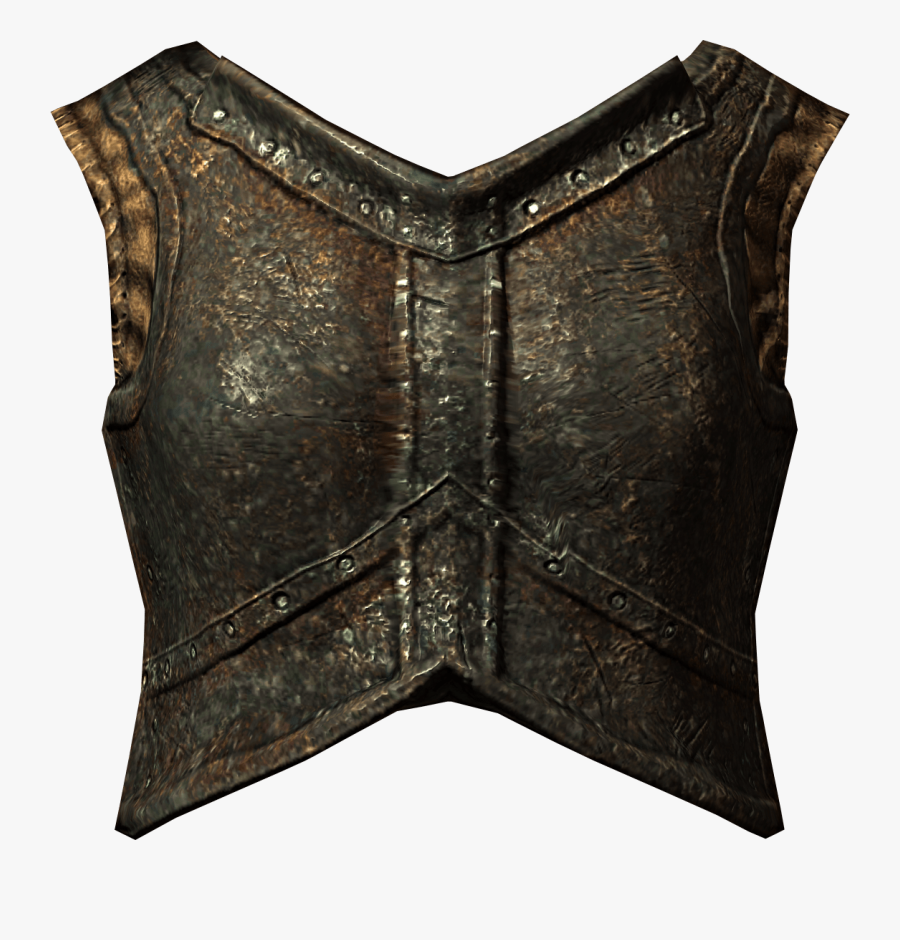Elder Scrolls Skyrim Armor - Iron Armor Skyrim Png, Transparent Clipart