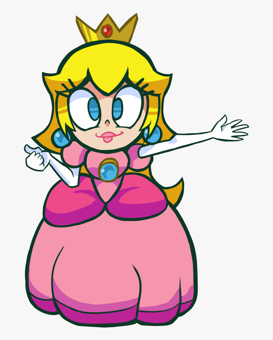 Peach Clipart Animated - Princess Peach Animated Gif Pixel, Transparent Clipart