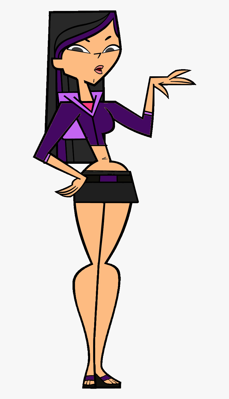 Total Drama Island Bald Heather Clipart , Png Download - Cartoon Network Characters Girls, Transparent Clipart