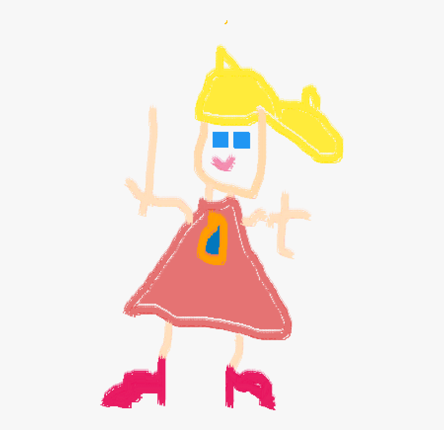 Transparent Princess Peach Png - Illustration, Transparent Clipart