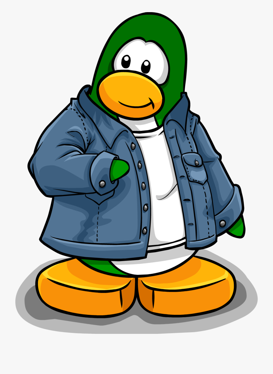 Transparent Blue Jean Clipart - Club Penguin Penguin Art, Transparent Clipart