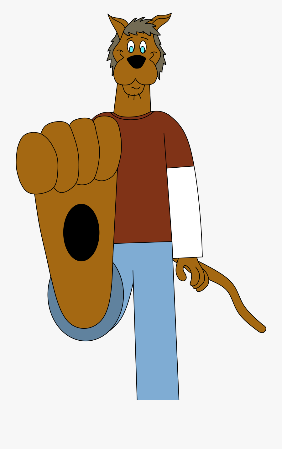 Scooby99 Pov Foot Stomp - Cartoon, Transparent Clipart