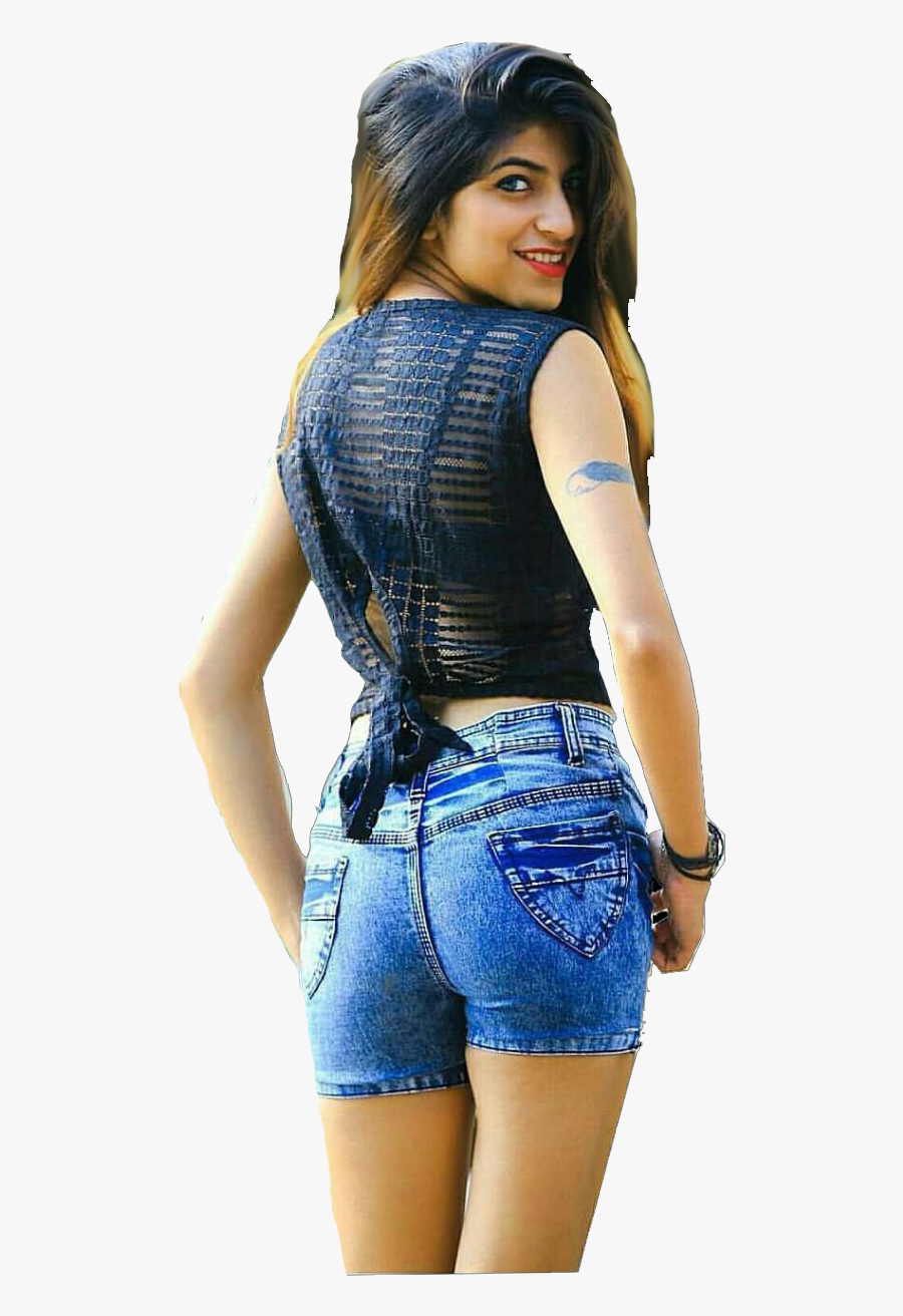 Top,photo Blue,human Body,fashion Leg,t-shirt - Png Girl Background Hd, Transparent Clipart